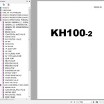Hitachi KH100-2 Service Manual KM035-00