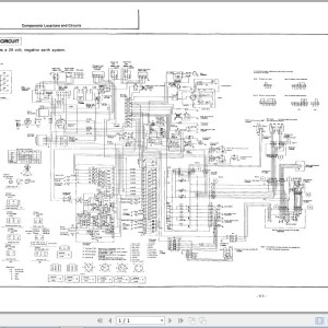 Hitachi KH100D Electrical Circuit Diagram