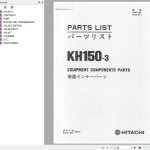 Hitachi KH150-3 Parts List