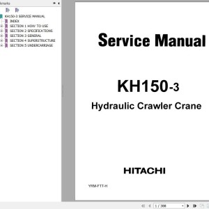 Hitachi KH150-3 Service Manual