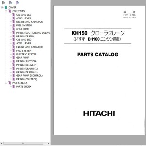 Hitachi KH150E Parts Catalog