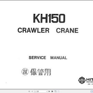 Hitachi KH150 Service Manual