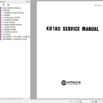 Hitachi KH180 Service Manual KM-009-00
