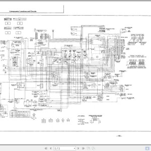 Hitachi KH250HD KH300-3 KH500-3 KH850-3 Electrical Circuit Diagram