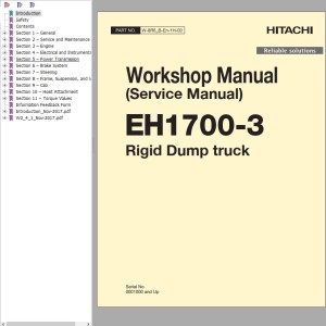 Hitachi EH1700-3 Workshop Manual W-8R6_B-En-1H-00