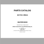 Hitachi EH1700-3PR 8R6AA Parts Catalog P8R6-AA-0000-C