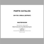 Hitachi EH1700-3PR 8R6AA Parts Catalog P8R6-AA-0000-D