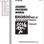 Hitachi EH3500AC-3 Assembly Procedure Manual KO-557-0