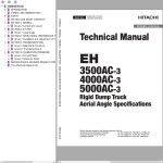 Hitachi EH3500AC-3 EH4000AC-3 EH5000AC-3 Technical Manual TQEB-EN-AA-00