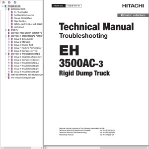 Hitachi EH3500AC-3 Technical Manual TTQEB-EN-01