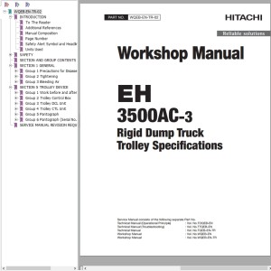 Hitachi EH3500AC-3 Workshop Manual WQEB-EN-TR-02