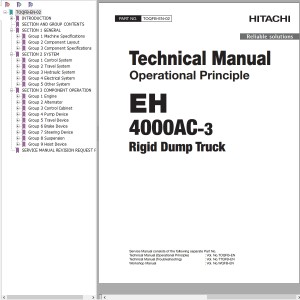 Hitachi EH4000AC-3 Technical Manual TOQFB-EN-02