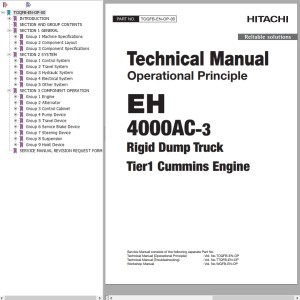 Hitachi EH4000AC-3 Technical Manual TOQFB-EN-OP-00