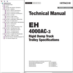 Hitachi EH4000AC-3 Technical Manual TQFB-EN-TR-01
