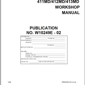 Hitachi EH4500-2 Workshop Manual W10249E-02