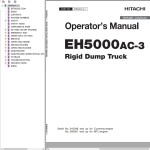 Hitachi EH5000AC-3 Operator's Manual ENMQHA-2-1