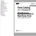 Hitachi EH5000AC-3 Parts Catalog PQHA-1-1