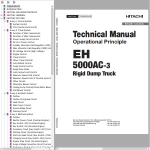 Hitachi EH5000AC-3 Technical Manual TOQHA-EN-03