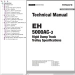 Hitachi EH5000AC-3 Technical Manual TQHA-EN-TR-00 20190325