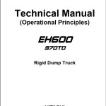 Hitachi EH600 370TD Technical Manual T8EF-E-01