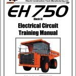 Hitachi EH750-3 Training Electrical Hydraulic Schematics