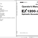 Hitachi EX1200-7 EX1200-7B Operator's Manual