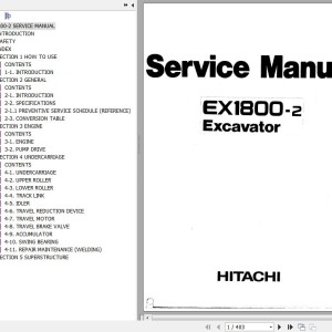 Hitachi EX1800-2 Service Manual KM114E-01