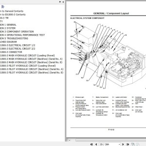 Hitachi EX1800-3 Technical Manual Operational Principle TO144E-01