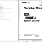 Hitachi EX1900E-6 Workshop Manual WKBC-EN-00