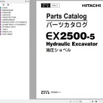 Hitachi EX2500-5 Parts Catalog