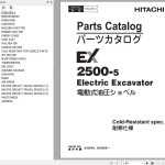 Hitachi EX2500-5 Parts Catalog