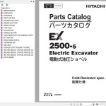Hitachi EX2500-5 Parts Catalog