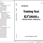 Hitachi EX2600-6 Training Text Operational Principle TTLA-0902-EX