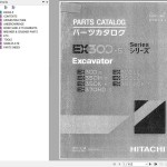 Hitachi EX300-5 To EX370HD-5 Parts Catalog