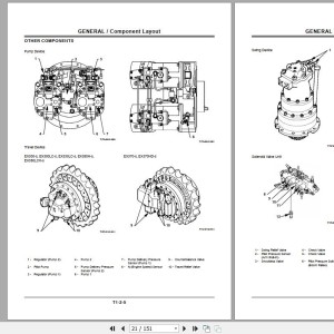 Hitachi EX300-5 To EX370HD-5 Technical Manual Operational Principle TO173E-01