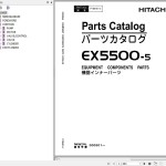 Hitachi EX5500-5 Parts Catalog