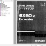 Hitachi EX60-2 Parts Catalog