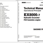 Hitachi EX8000-7 FCO Cummins Technical Manual Operational Principle TOKHA90-EN-01