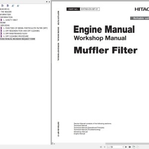 Hitachi Muffler Filter Workshop Manual EWTAB-EN-MF-01