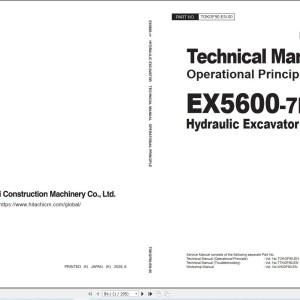 Hitachi EX5600-7P Cummins FCO Technical Manual Operational Principle TOKGF90-EN-00