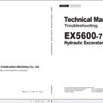 Hitachi EX5600-7P Cummins FCO Technical Manual Troubleshooting 20250625