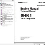 Hitachi Isuzu 6HK1 Tier 4 Compatible Technical Manual