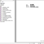 Hitachi SC1000 Parts Catalog WATASC1000
