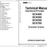 Hitachi SCX400 To SCX700 ISUZU Tier 3 Engine Techinical Manual Operational Principle TO23K-E-00