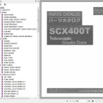 Hitachi SCX400T Parts Catalog