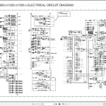 Hitachi SCX800-2 SCX900-2 SCX1200-2 SCX1500-2 Electrical & Hydraulic Circuit Diagram TT25U-E-00