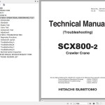 Hitachi SCX800-2 Technical Manual Troubleshooting TT24X-E-00