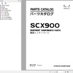 Hitachi SCX900 Parts Catalog