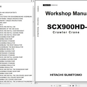 Hitachi SCX900HD-2 Workshop Manual W25W-E-00