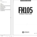 Hitachi FH105 Operators Manual EM421-1-1A